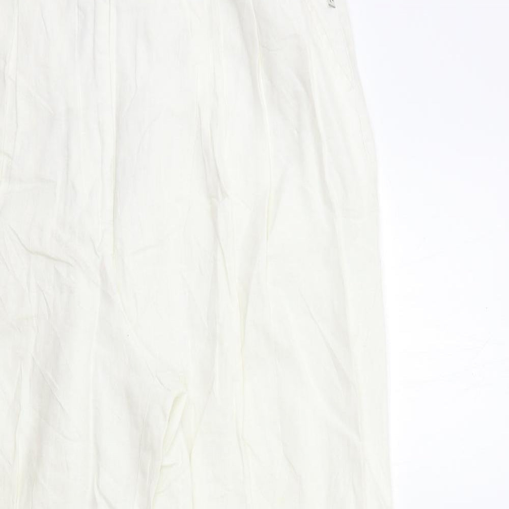 HABALDA Womens White   Trousers  Size XL L30 in
