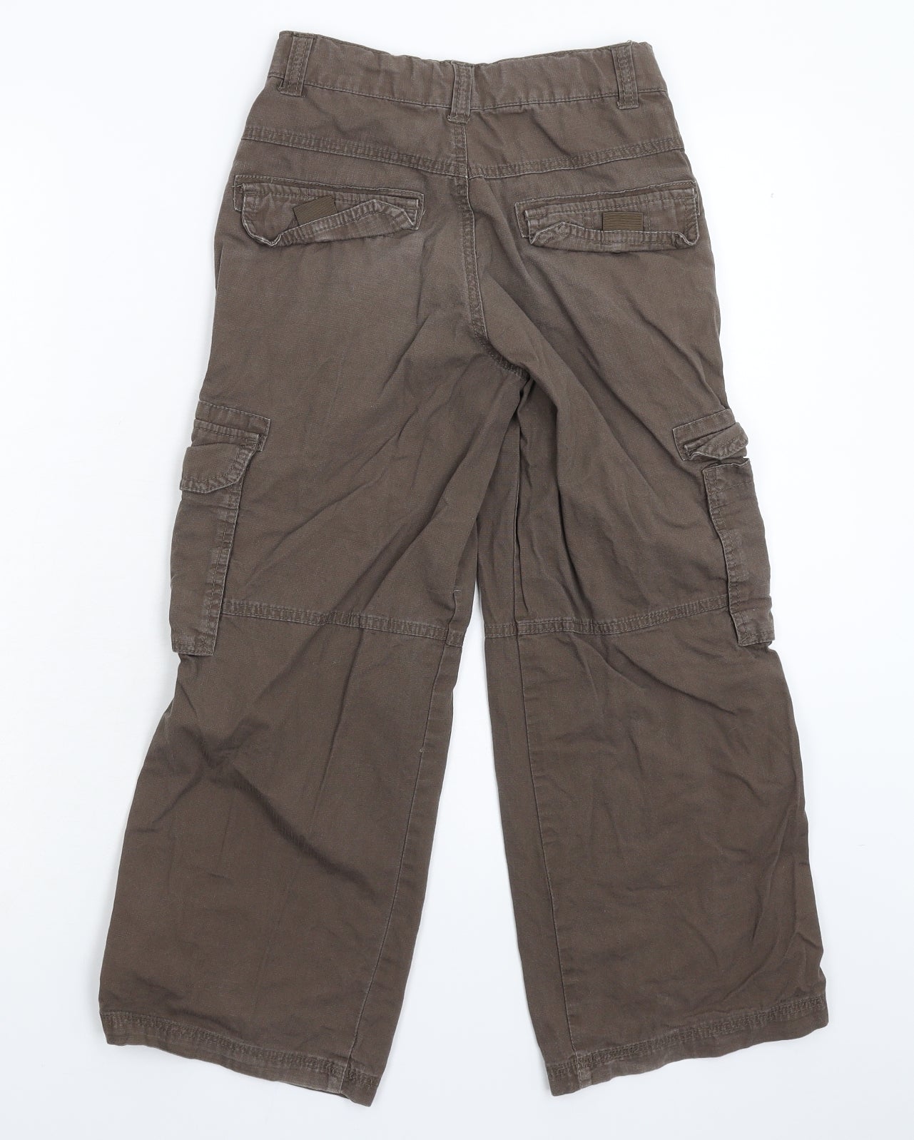 Matalan Boys Grey   Cargo Trousers Size 9 Years