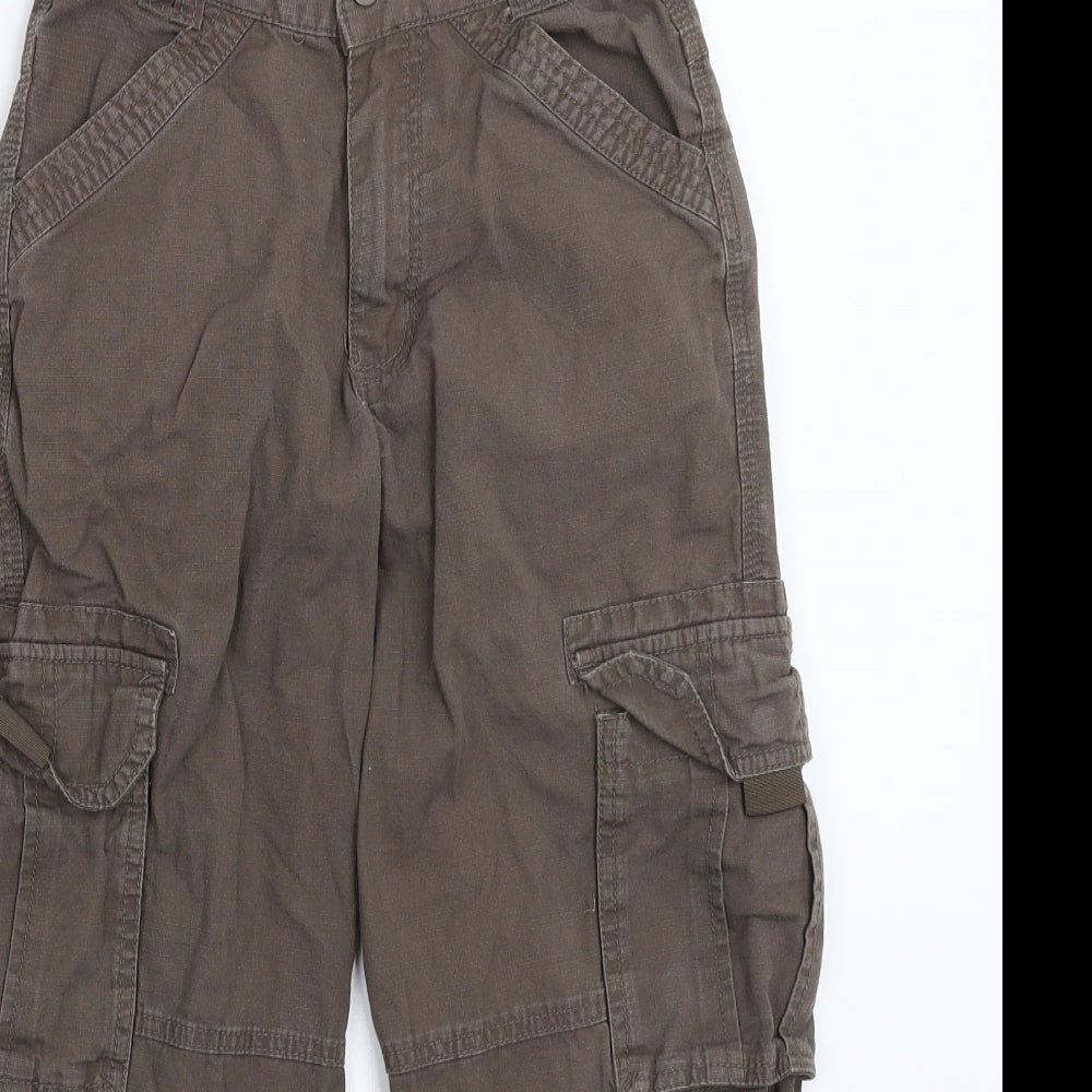 Matalan Boys Grey   Cargo Trousers Size 9 Years