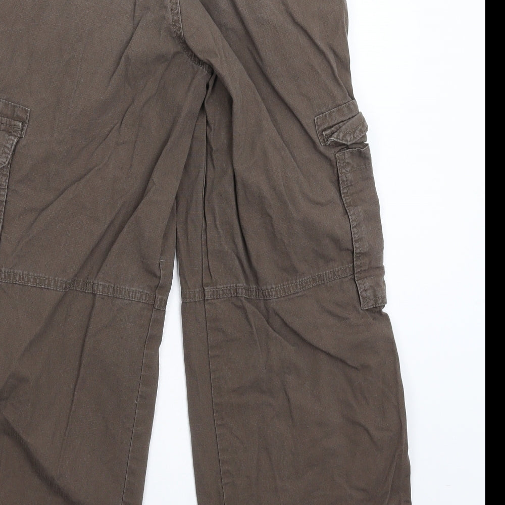Matalan Boys Grey   Cargo Trousers Size 9 Years