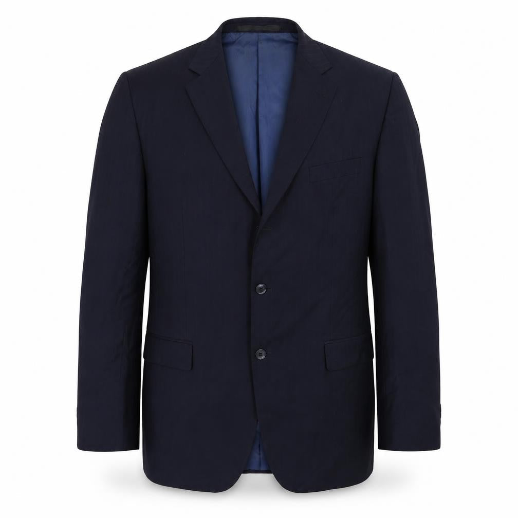 Marks & Spencer Mens Blue Striped  Jacket Suit Jacket Size 44