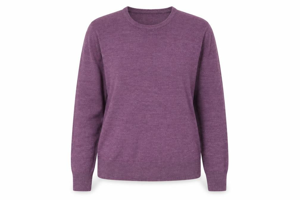 isabelle Womens Purple   Pullover Jumper Size S