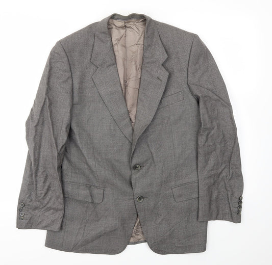 St Michaels Mens Grey   Jacket Blazer Size 38