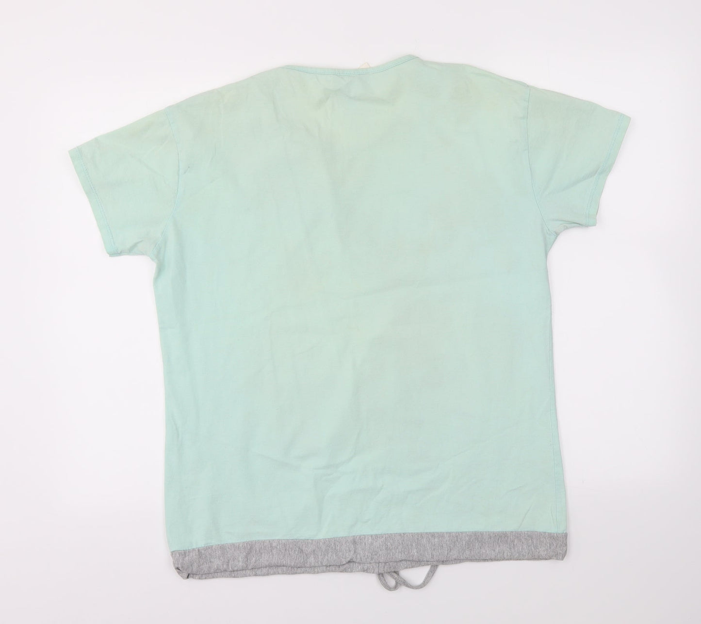 Preworn Womens Green   Basic T-Shirt Size 10