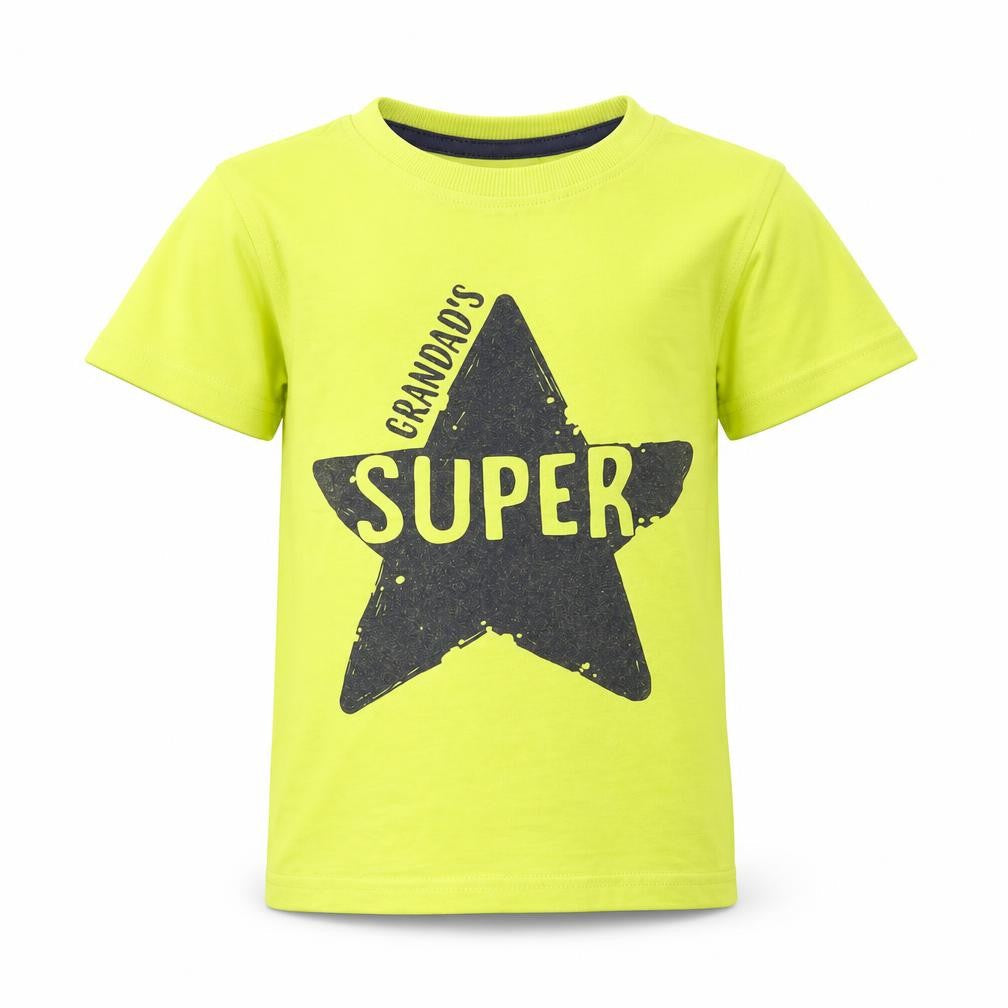 George Boys Yellow   Basic T-Shirt Size 3-4 Years
