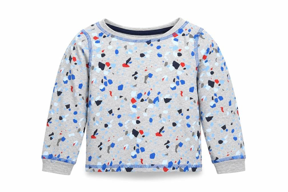 TU Boys Grey Spotted   Pyjama Top Size 3-4 Years