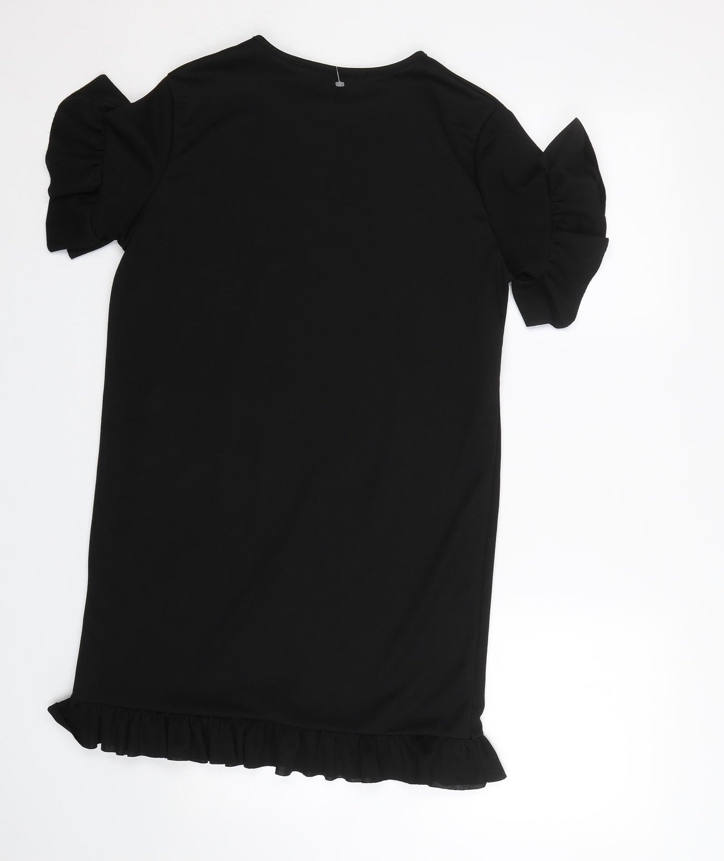 I SAW IT FIRST Womens Black   T-Shirt Dress  Size 8
