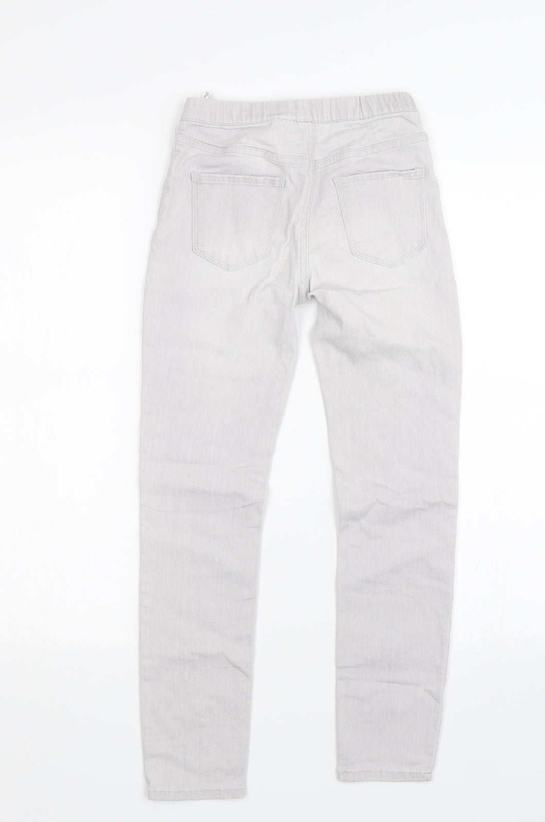H&M Girls Grey  Denim Jegging Jeans Size 9-10 Years