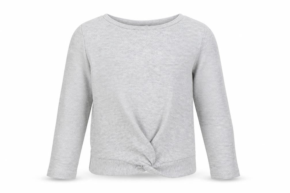 TU Girls Grey   Basic T-Shirt Size 7 Years
