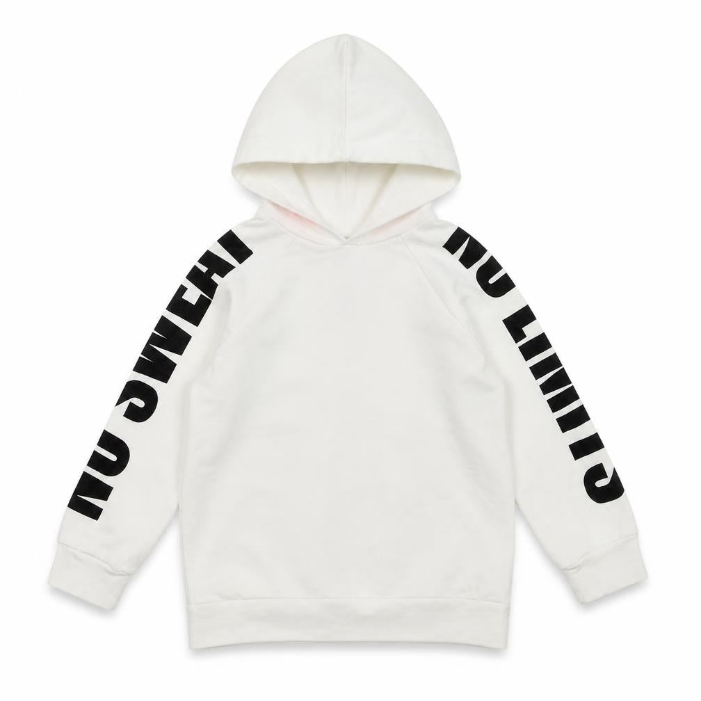 Outfit Kids Girls White   Pullover Hoodie Size 5 Years