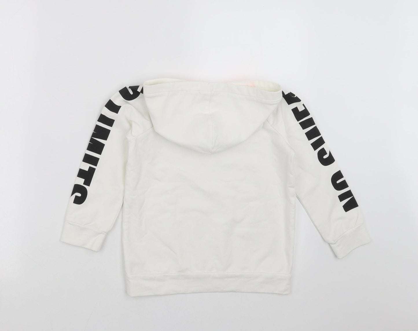 Outfit Kids Girls White   Pullover Hoodie Size 5 Years