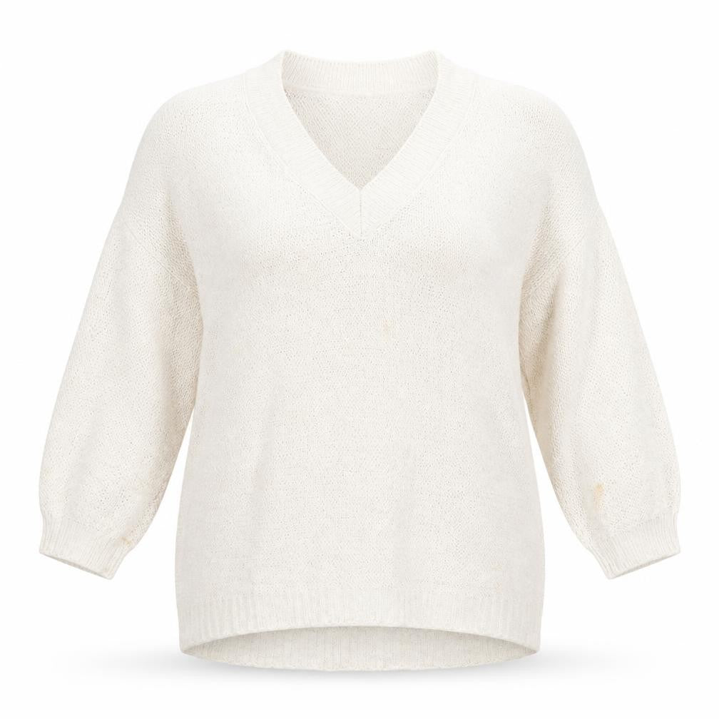 George Womens Beige  Knit Pullover Jumper Size 16