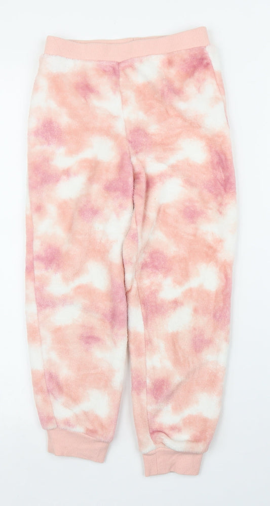 NEXT Girls Pink Camouflage  Capri Pyjama Pants Size 7 Years