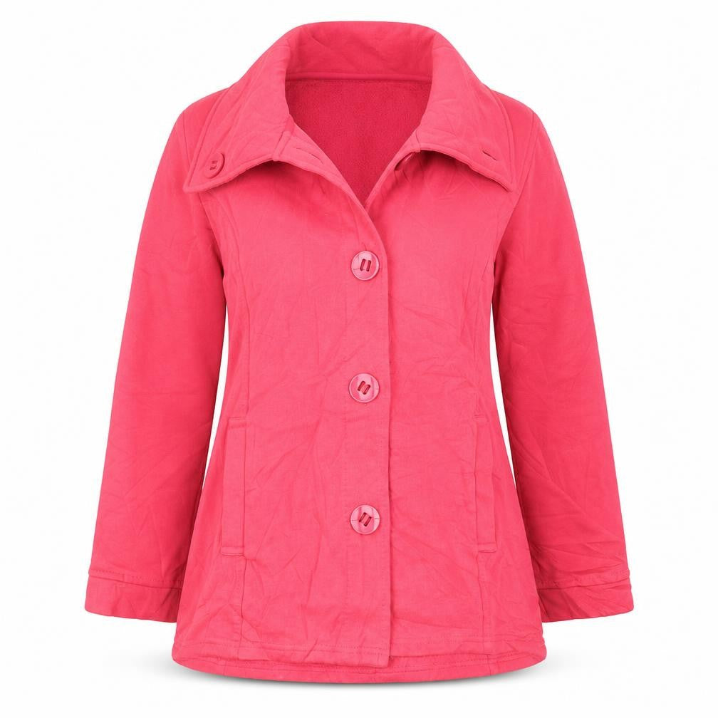 Per Una Womens Pink   Overcoat Coatigan Size XL