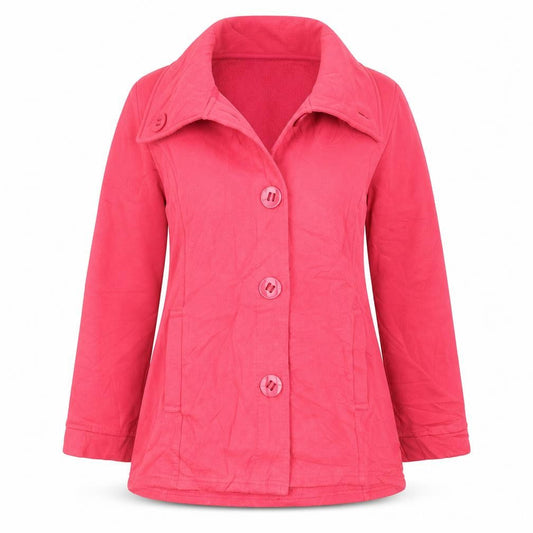 Per Una Womens Pink   Overcoat Coatigan Size XL