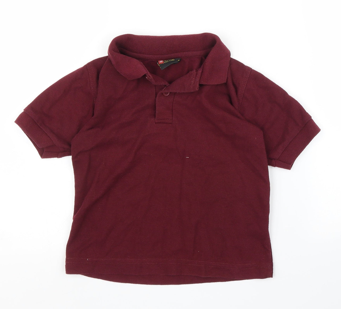 Cotton Ridge Boys Purple   Basic Polo Size 3 Years