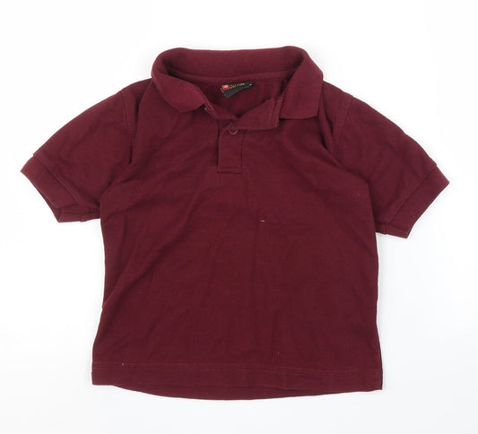 Cotton Ridge Boys Purple   Basic Polo Size 3 Years