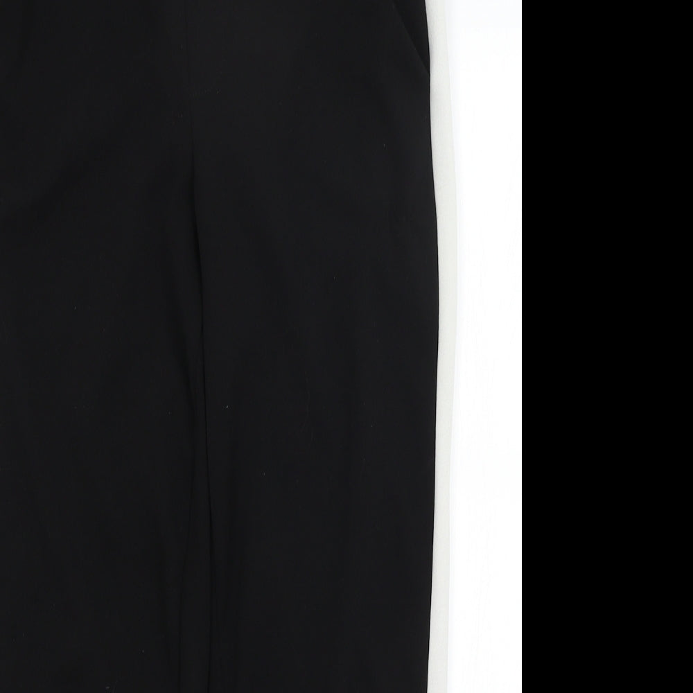 Boom Boom Jeans Womens Black   Trousers  Size L L24 in