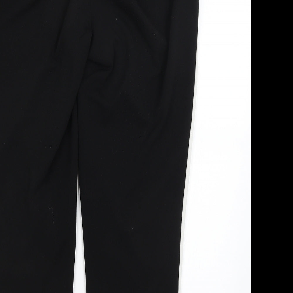 Boom Boom Jeans Womens Black   Trousers  Size L L24 in