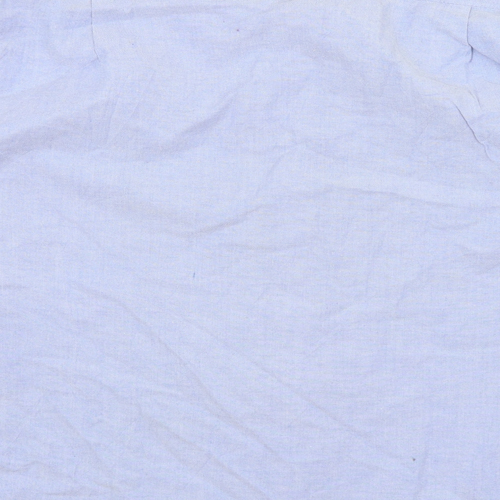 Antica Camiceria Mens Blue    Button-Up Size L
