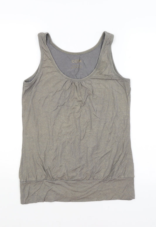 CCDK Womens Grey   Basic Tank Size M