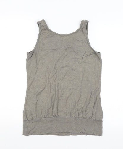 CCDK Womens Grey   Basic Tank Size M