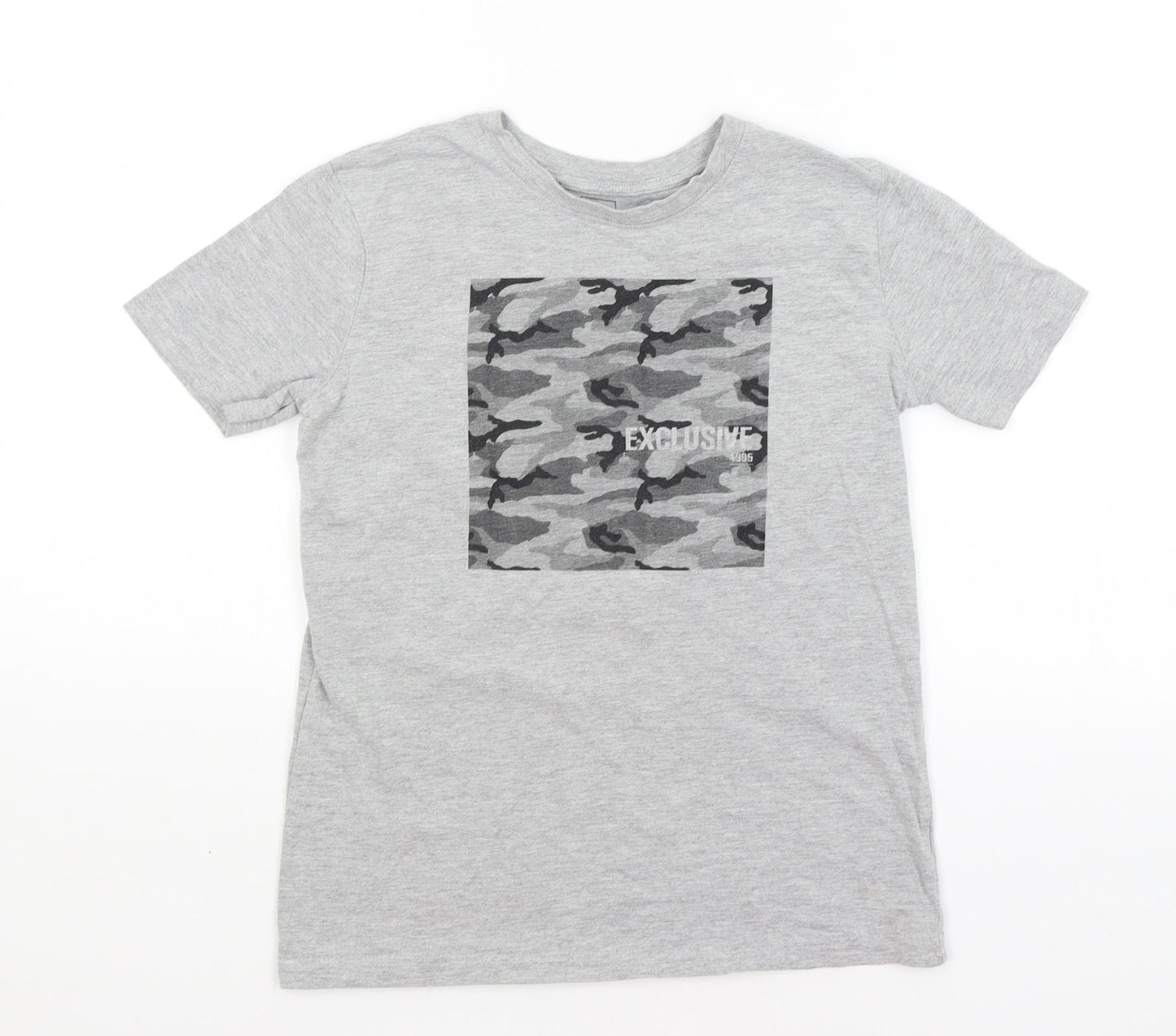 River Island Girls Grey   Basic T-Shirt Size 9-10 Years