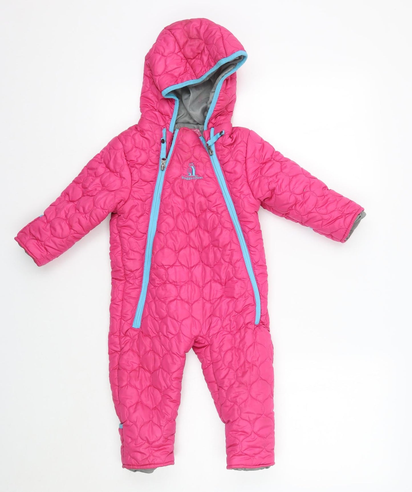 Rugged Bear Girls Pink   Babygrow One-Piece Size 18 Months