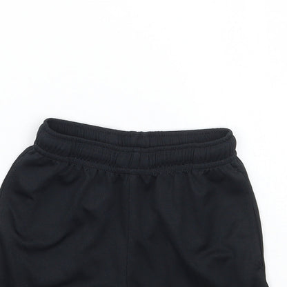 Preloved NEXT Girls Black   Sweat Shorts Size 4 Years - Detail