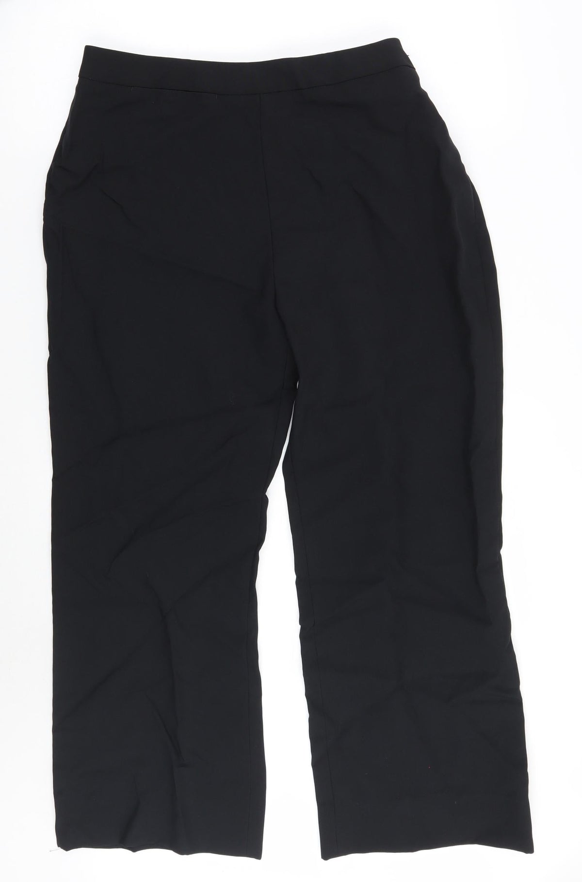 Russums Womens Black   Trousers  Size 16 L26 in