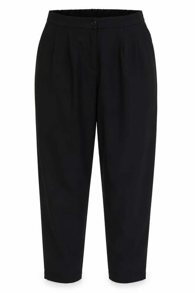H&M Womens Black   Trousers  Size 8 L28 in