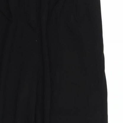 H&M Womens Black   Trousers  Size 8 L28 in
