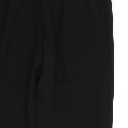 H&M Womens Black   Trousers  Size 8 L28 in