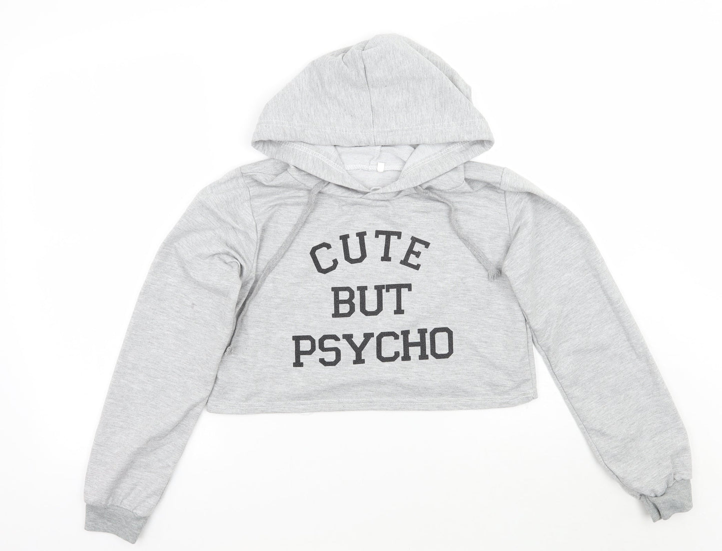 Preworn Womens Grey   Pullover Hoodie Size S