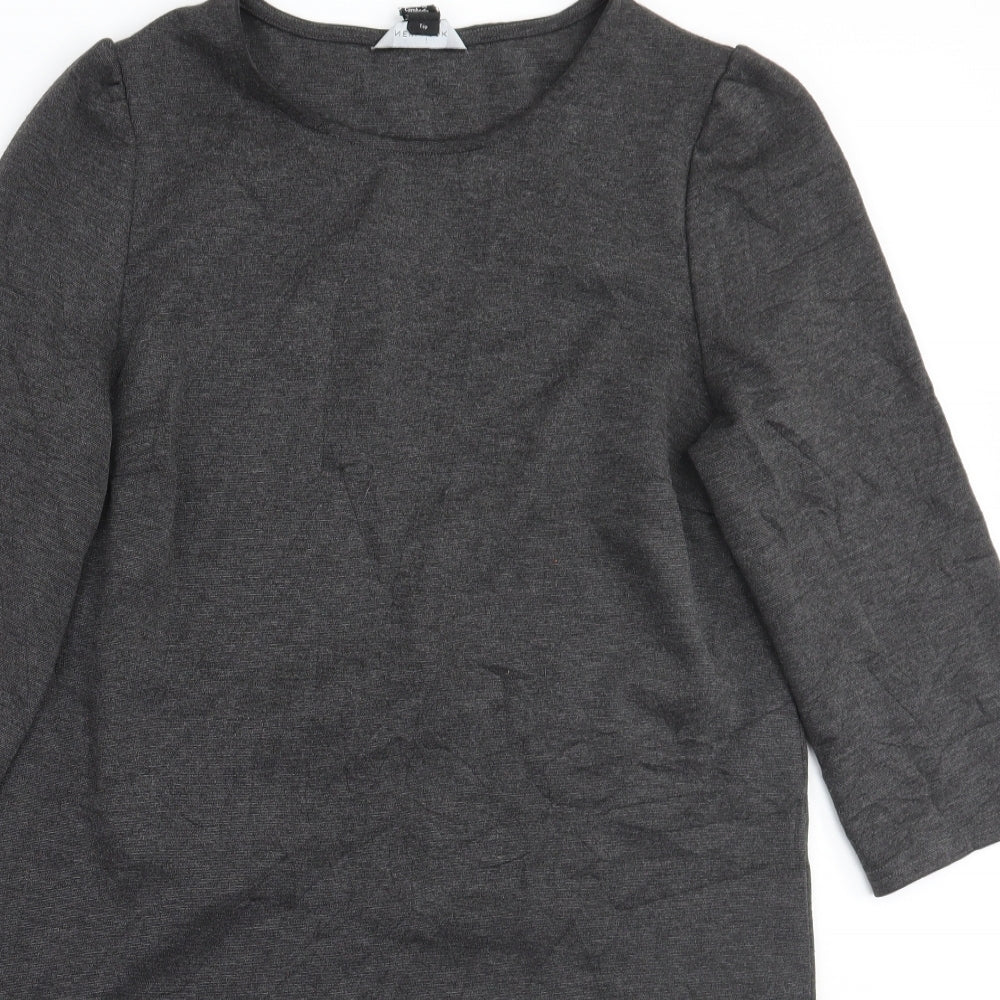 Newlook Womens Grey   A-Line  Size 10