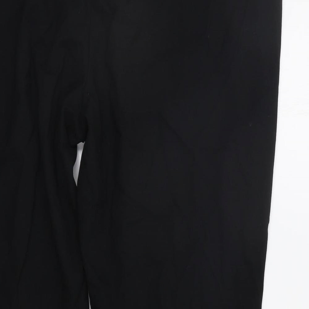 Marks and Spencer Womens Black   Trousers  Size 18 L24 in