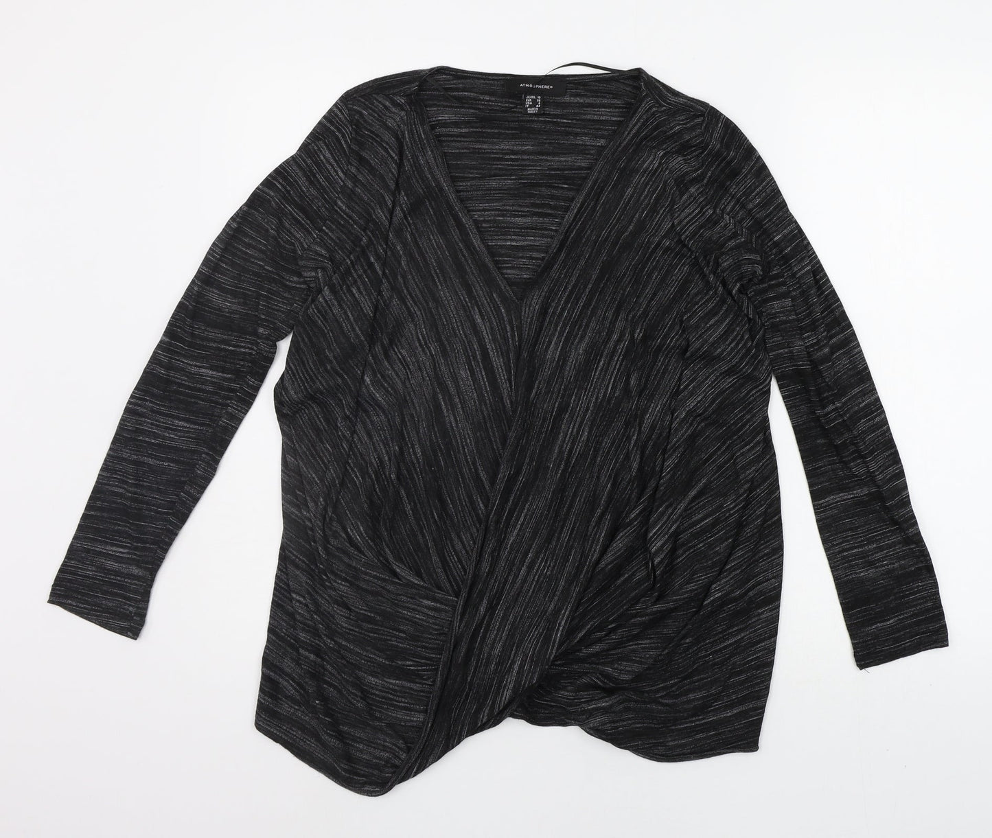 Atmosphere Womens Black   Basic T-Shirt Size 10