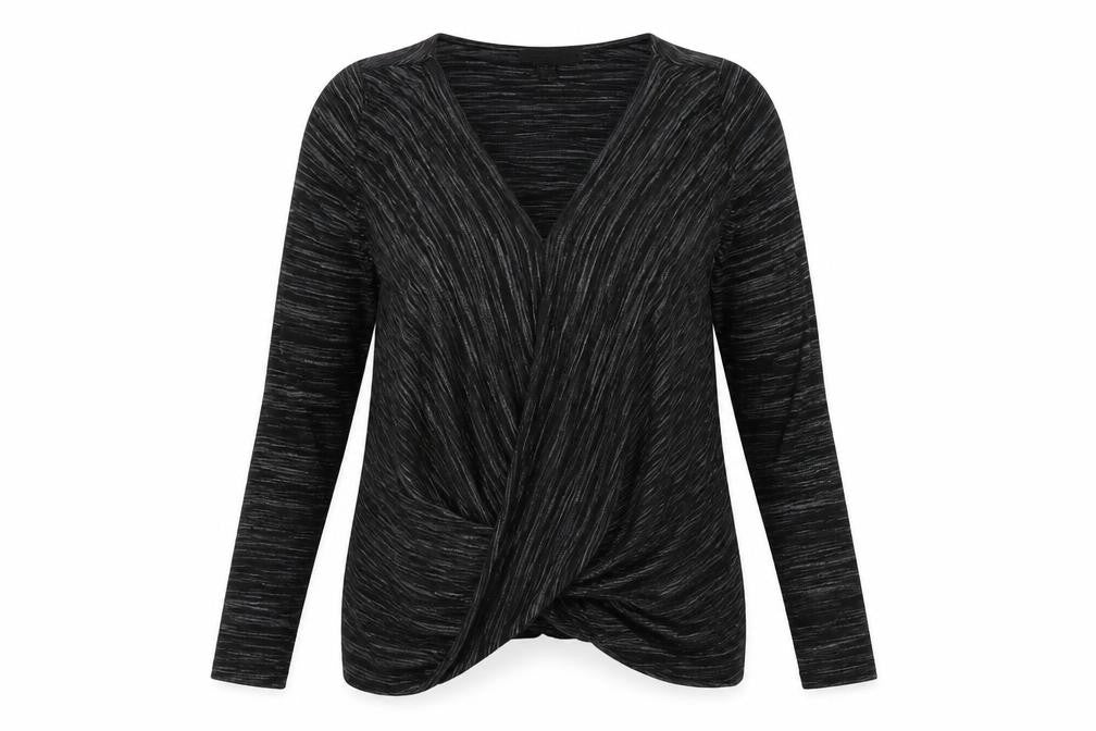 Atmosphere Womens Black   Basic T-Shirt Size 10