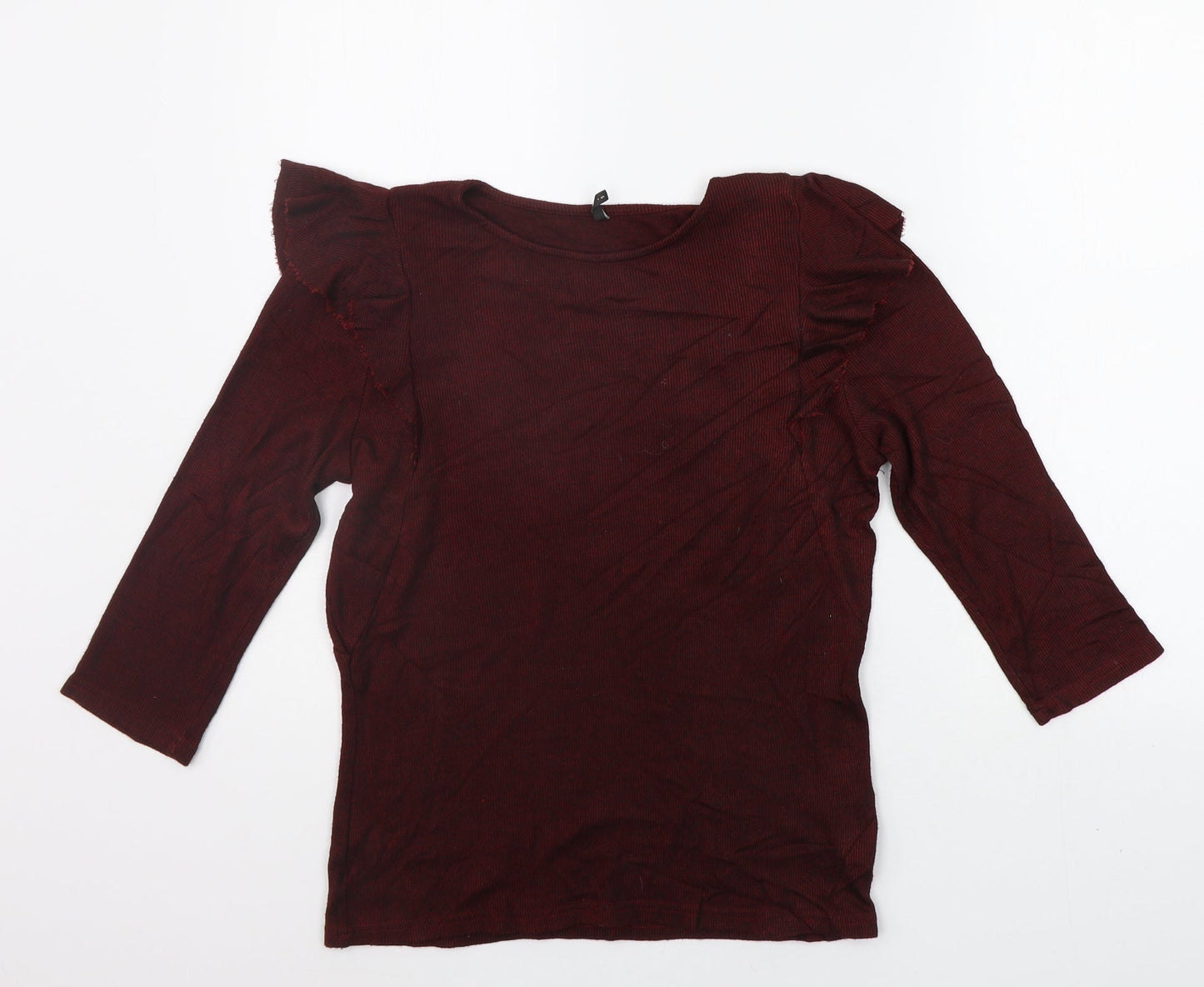 Only Womens Purple   Basic T-Shirt Size S