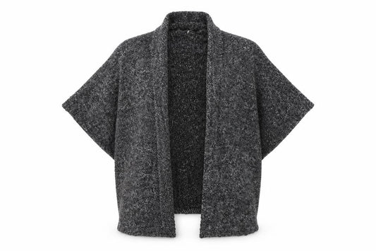 Front view of Atmosphere women’s green cardigan jumper, size S