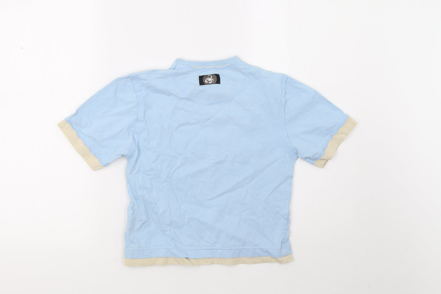 Marks and Spencer Boys Blue   Basic T-Shirt Size 6-7 Years