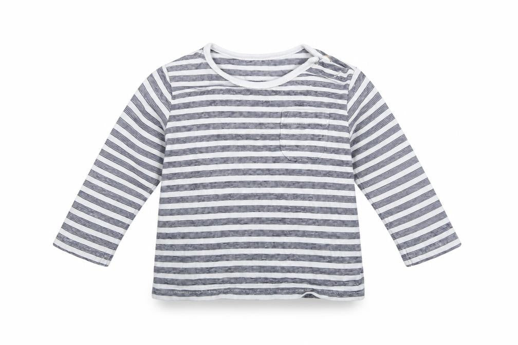 TU Boys Grey   Basic T-Shirt Size 3-6 Months