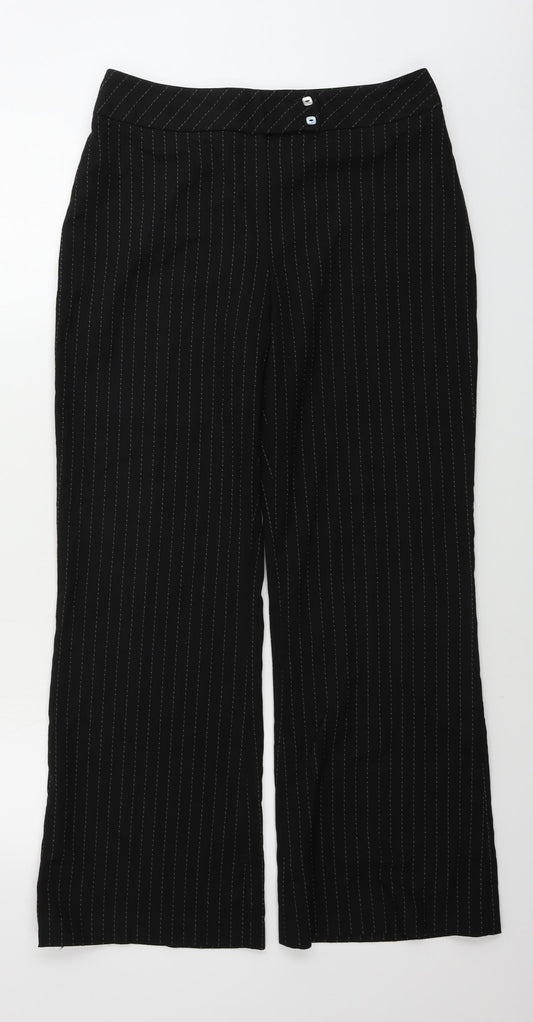 Principles Womens Black   Trousers  Size 12 L26 in