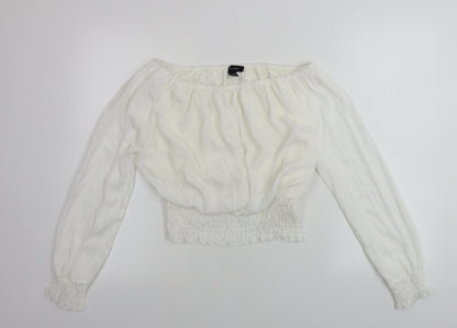 New Look  Womens Ivory   Basic Blouse Size 14