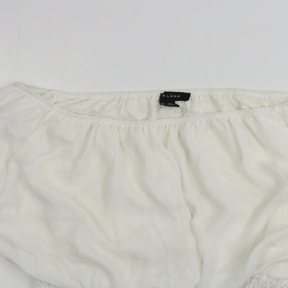 New Look  Womens Ivory   Basic Blouse Size 14