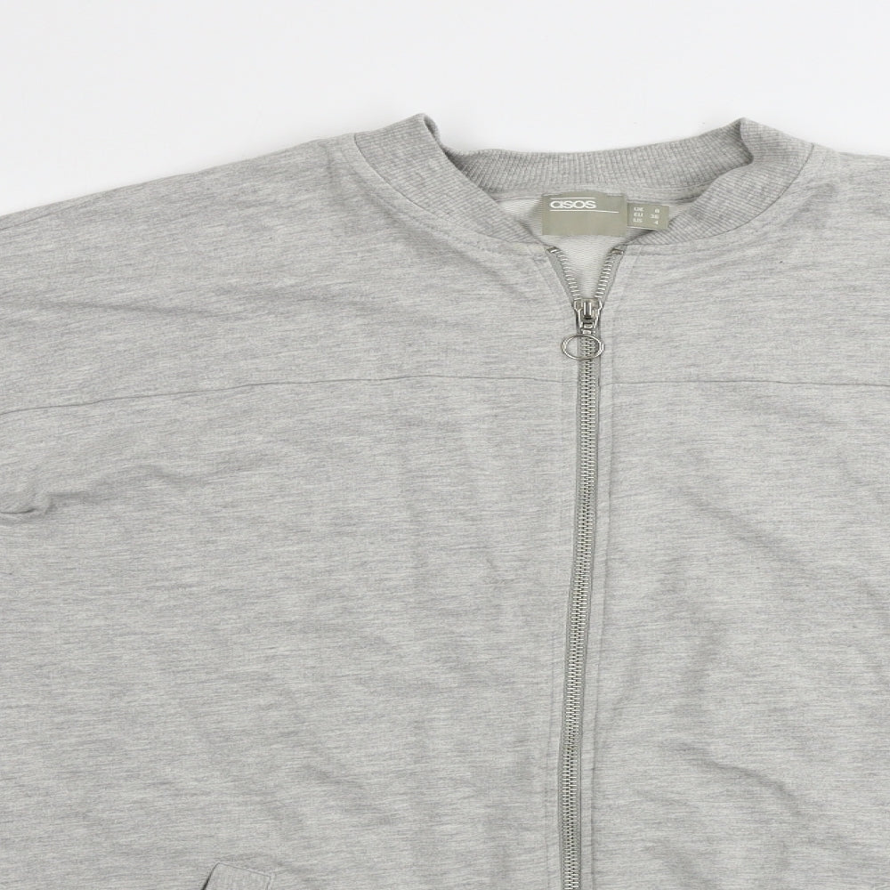 ASOS  Womens Grey   Jacket Coatigan Size 8