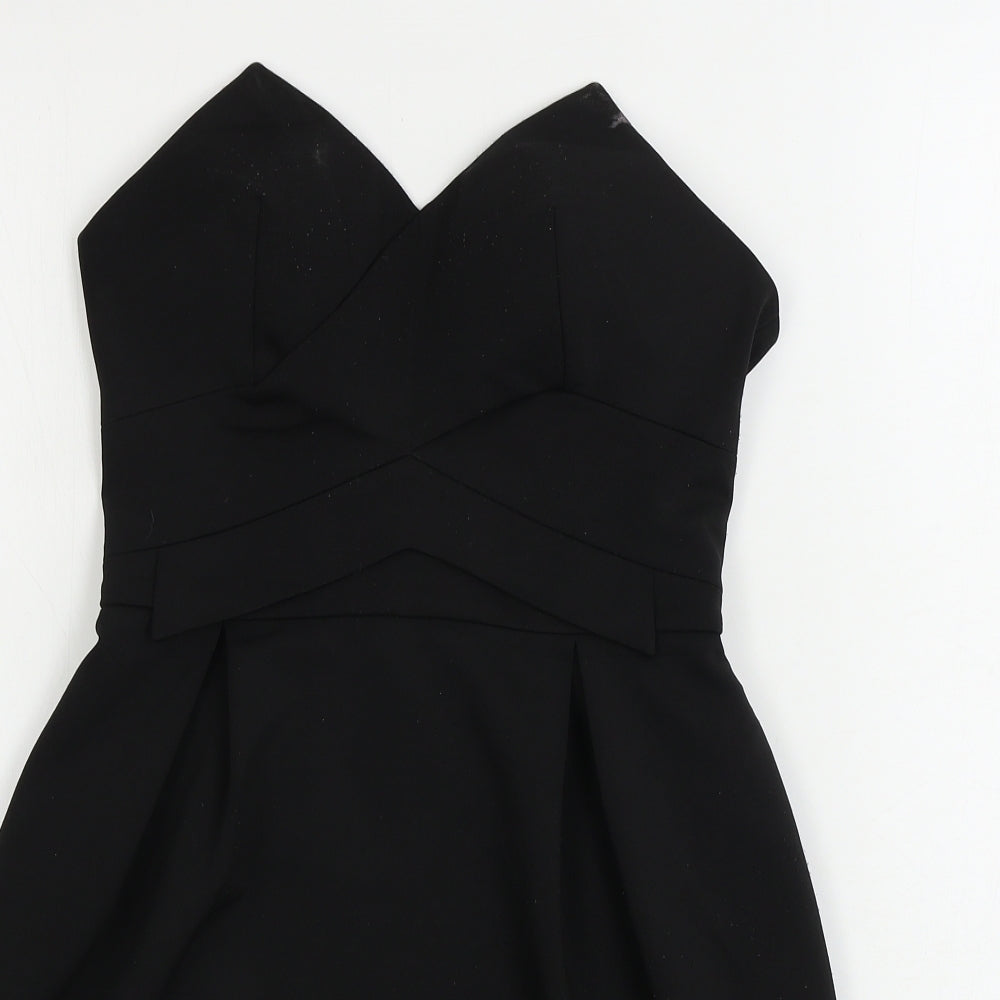 Jovonna  Womens Black   Basic Blouse Size 8