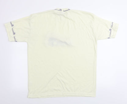 moffi Womens Beige   Basic T-Shirt Size XL