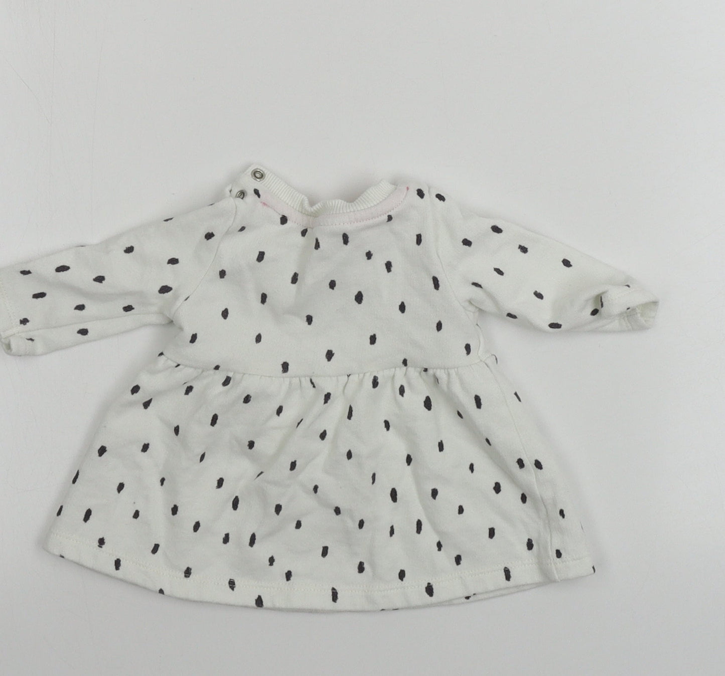 fred&flo  Girls White   Pullover Jumper One Size