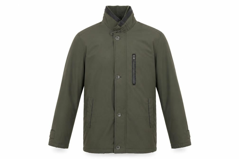 paul berman Mens Green   Rain Coat Coat Size S
